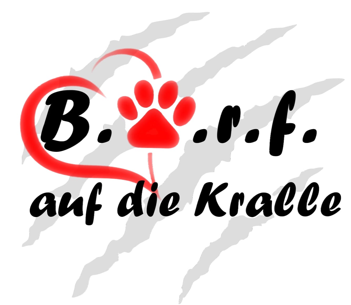 Logo B.a.r.f. auf die Kralle — Hundefutter, Katzenfutter — Cottbus